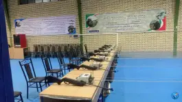 سالن تیراندازی الصیاد در کوهستان پارک مشهد