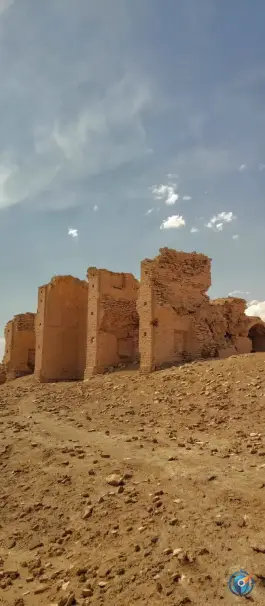 عکس کاروان سرای خشتی پل دلاک خاک پور قم 3