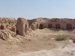عکس کاروان سرای خشتی پل دلاک خاک پور قم 5