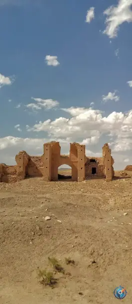 عکس کاروان سرای خشتی پل دلاک خاک پور قم 7