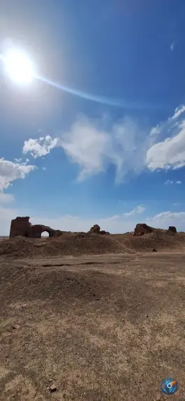 عکس کاروان سرای خشتی پل دلاک خاک پور قم 8