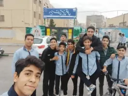 عکس دبیرستان دوره اول حسینی قفلی در محله الهیه مشهد 8