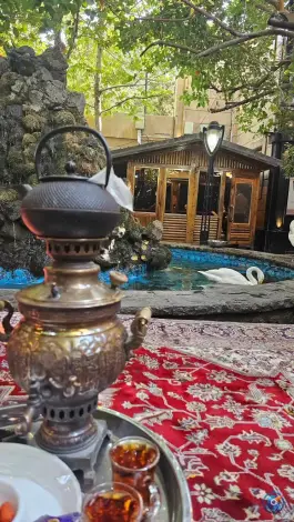عکس باغ رستوران آبی در شهران شمالی تهران 10