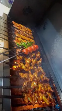 جگر زغالی در مفتح ۲، محله طلاب مشهد