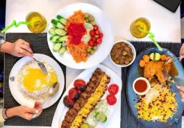 غذای بیرون بر الیزه در شهرک صنعتی بزرگ شیراز