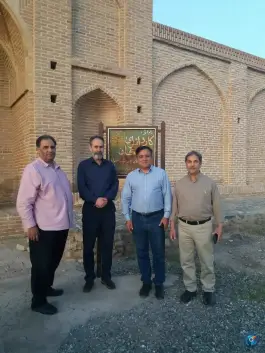 عکس کاروانسرای پاسنگان در محله آزادی قم 3