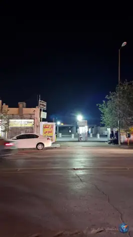 پارکینگ عمومی شهید دل آذر در محله رضویه قم