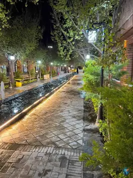 عکس باغ رستوران دنج قم 7