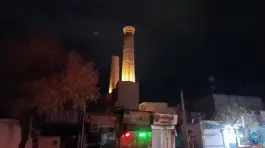 عکس سردر مدرسه غیاثیه «پامنار» در محله پامنار قم 8
