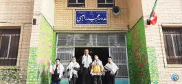 عکس دبستان پسرانه مجید راهبی در محله دهپیاله شیراز 4