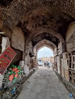 عکس سرای ملا حسین در محله پامنار قم 8