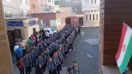 دبیرستان دوره اول ادب در محله نیکنام تهران