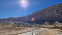 عکس مسیر دوچرخه سواری کوهستان، کمربندی اکبرآباد شیراز 2