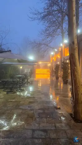 عکس باغ رستوران گلوریا در جاده آتشگاه کرج 4