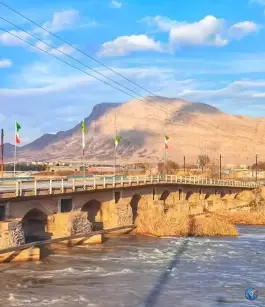 عکس پل چوم در اشکاوند اصفهان 4