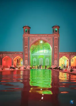 عکس مسجد وکیل در محله گود عربان شیراز 3