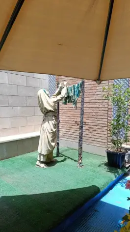 جوی آب رختشوی خانه سعدی در محله نیستان شیراز