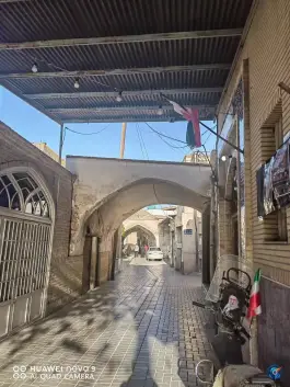 عکس گذر تاریخی شاه حمزه در محله لبچال قم 3