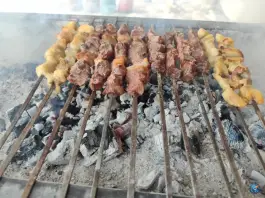 عکس کبابی علی اصغر توانا در بزرگراه جهرم شیراز 5