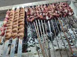 عکس کبابی علی اصغر توانا در بزرگراه جهرم شیراز 6