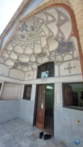 عکس حجره امام خمینی در محله ارم قم 3