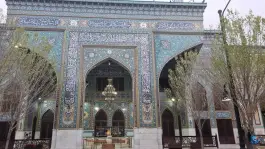 گلزار شهدا باغ ملی قم در محله ارم