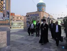 عکس گلزار شهدا باغ ملی قم در محله ارم 8