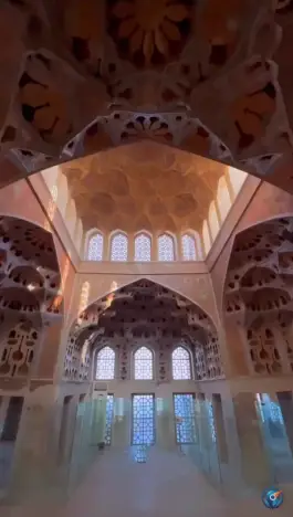 تالار تنگ بری عمارت عالی قاپو، بازار آفرینش، اصفهان