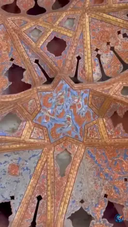 عکس تالار تنگ بری عمارت عالی قاپو، بازار آفرینش، اصفهان 6