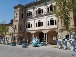 عمارت قزاقخانه در مرکز شهر تهران