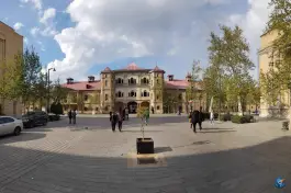 عکس عمارت قزاقخانه در مرکز شهر تهران 3