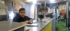 عکس سالن ورزشی اکبر غلامپور در محله شاه ابراهیم قم 2