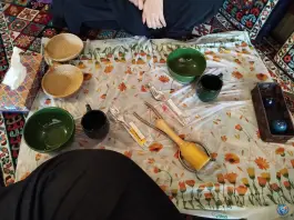 عکس دیزی کده کیان در پل جانبازان کرج 7