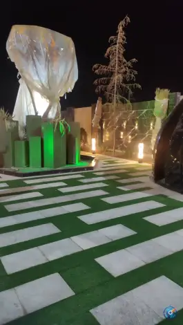 عکس باغ رستوران ویلانژ اصفهان، محله آبشار 6
