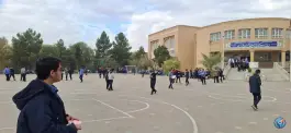 دبیرستان پسرانه ایزدی در محله محمد آباد قم