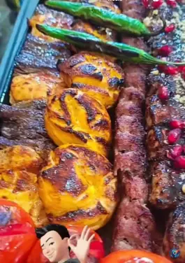 کافه رستوران آتش در محله نوبهار قم
