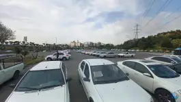 عکس پارکینگ بیمارستان میلاد در محله کوی نصر تهران 2
