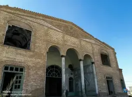 عکس عمارت نواب در محله کوثر یزد 3