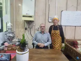 عکس دیزی و آش سرای رشته به رشته در گرمدره کرج 8