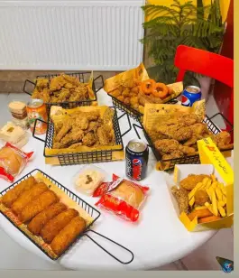 عکس فست فود و سوخاری کیلویی کنگر در محله صیاد شیرازی مشهد 4