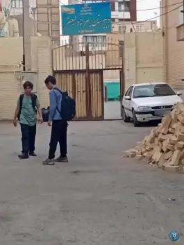 عکس دبیرستان پسرانه ولی عصر در محله زنبیل آباد قم 2