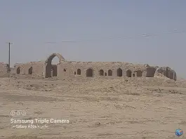 عکس کاروان سرای عباسی عسگرآباد در جاده قدیم قم 4