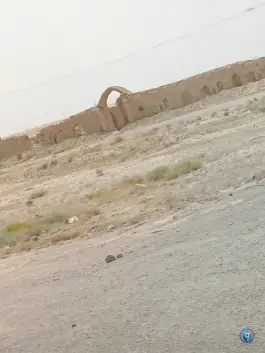 عکس کاروان سرای عباسی عسگرآباد در جاده قدیم قم 7