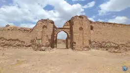 عکس کاروانسرای سنگی علی آباد قم 2