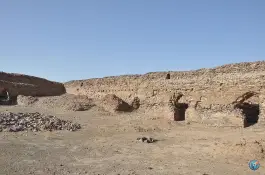 عکس کاروانسرای سنگی علی آباد قم 4