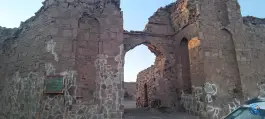 عکس کاروانسرای سنگی علی آباد قم 6