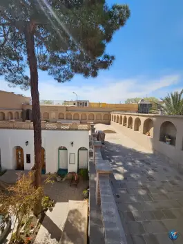 عکس عمارت قاجاری ماه گرفته در محله ی یزد آباد اصفهان 5
