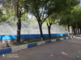 عکس آب نما پارک میدان استخر فرخ شهر 4