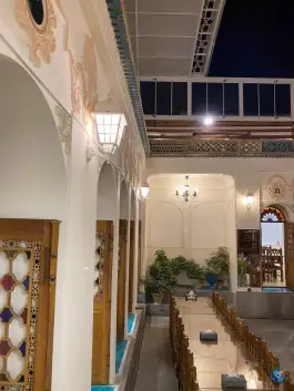 عکس کافه رستوران خانه همدم السلطنه در محله نقش جهان اصفهان 3