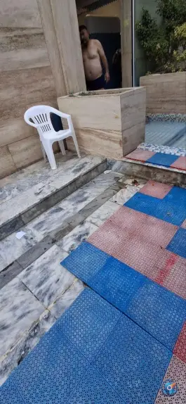 عکس استخر روباز پارک ملت در مشهد 4